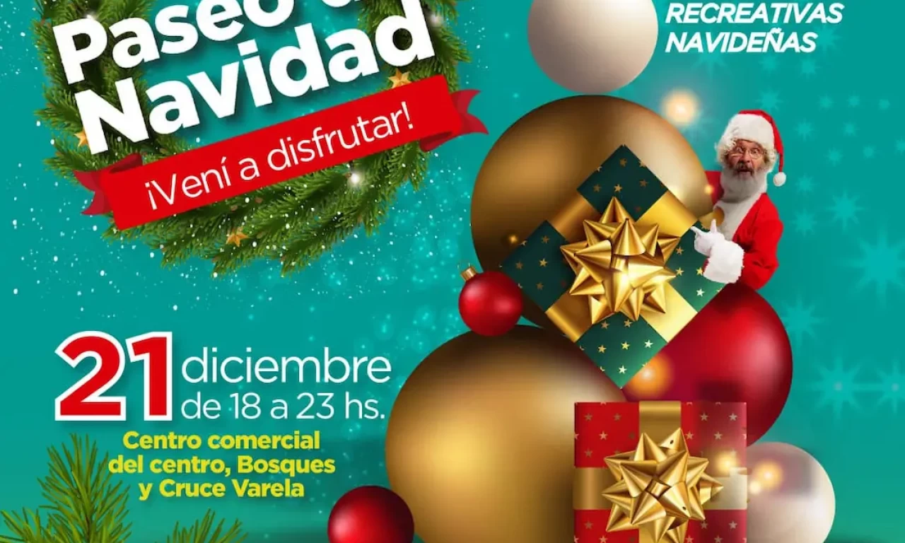 Ofertas y Sorpresas: Paseo de Navidad Varelense Invita a las Compras Festivas